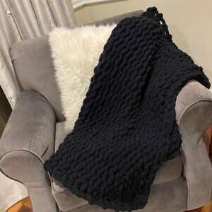Chunky Knit Blanket